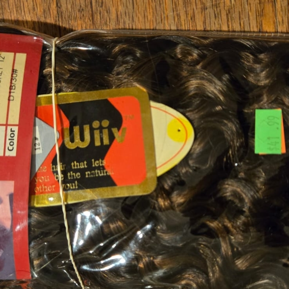 Dark Brown Curly 100% Human Hair